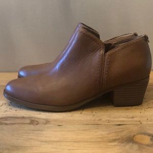 Naturalizer Zaire Womens Saddle Tan Leather Sz 12W